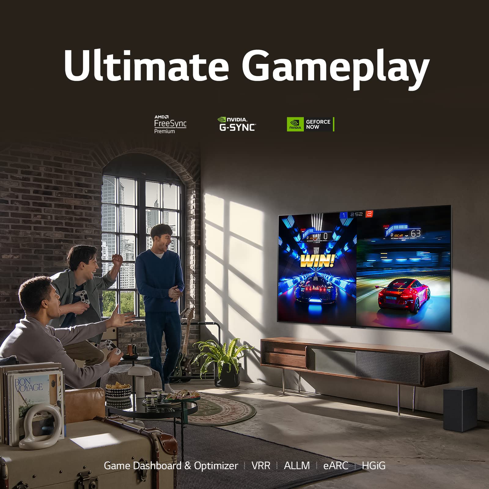 Lg G3 Series 65 Inch Class Oled Evo 4K Processor Smart Flat Screen Tv For Gaming With Magic Remote Ai Powered Gallery Edition Ol